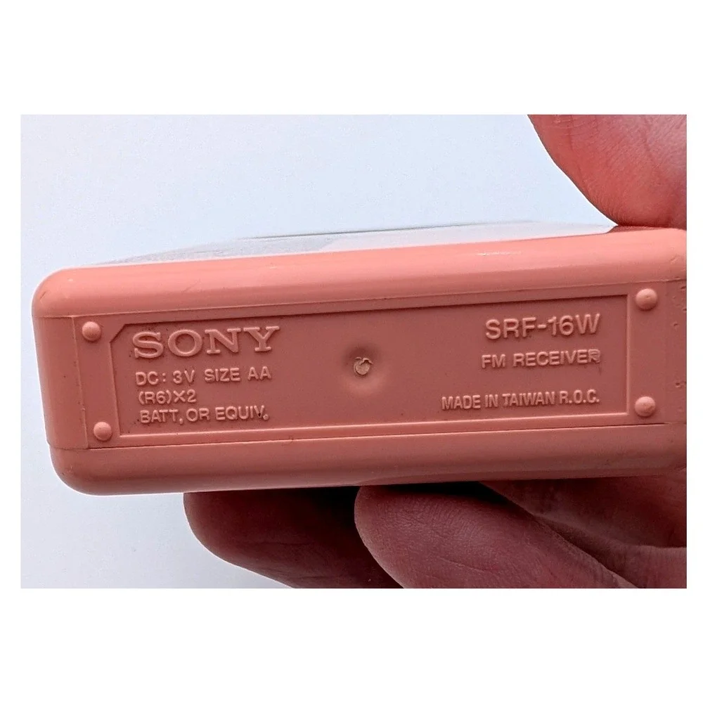 Sony fm walkman